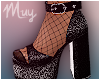 ! Sparkly Black Fishnet