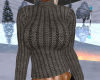 Busty Sweater-Brown
