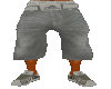 grey a/g sagg shorts
