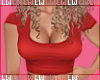 >Red Crop Top