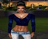 Blue LS top