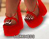 Holly Heels Red