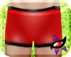 K~ Red PVC Shorts V2