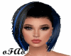 CY * BLACK BLUE HAIR
