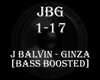 J Balvin - Ginza Bass