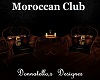 moroccan club chat chair