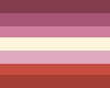 Lesbian Pride Flag Rug