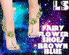 Fairy Flower Brown Blue