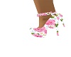 pink rose heels