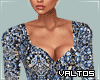 V! Blue Classic Gown V1