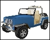 Ginn's  Blue Jeep 