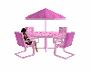 Pink PicNic Table