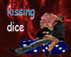 blue kissing dice