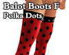 Balot Boots F Polkadot