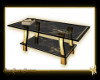 Black gold table