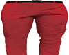 Rainbow Red Pants