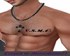 Ivar's  USMC tattoo