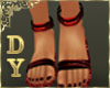 DY* Red Sandals