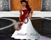 Red/Silver Wedding Dress