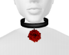 Chloe Rose Red Choker