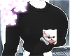 Black Sweater + Cat