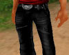 [Ely] Pants black jeans