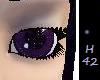 Purple glittery eyes