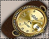 Gold & Brown Watch Left