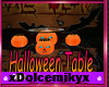 Halloween table