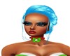 SANTA CHOKER GREEN