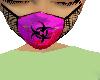 Pink Biohazard  Mask