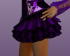 Layered Purple Skirt