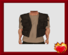 Brown & Tan Shirt/Vest