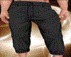 Black Rolled up Pants