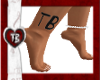 [TB] T.B. Ankle Tattoo