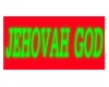 JEHOVAH GOD Sticker V1