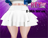 K- White Skirt new