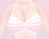 Pink Anime Swimsuit