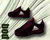 maroon sneakers[F]
