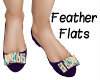 Kids Feather Flats