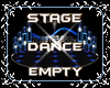 Danse Stage Empty Blue