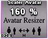 Scaler Avatar *M 160%