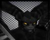 Black Demon Head