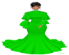Green Distinct Gown