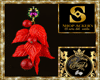 RED LEAVES EARRINGS
