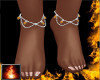 HF Bare Yellow Anklets