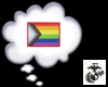 Pride Flag Headsign