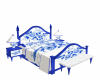 blue rose cuddle bed