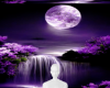 Purple waters background
