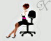 [X]Spinning Office Chair